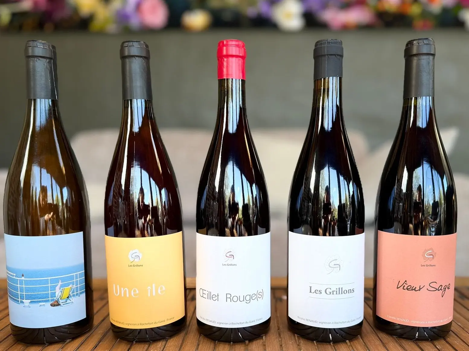 Nat Or Not - Nicolas Renaud - Les Grillons, Rhône, vins natures