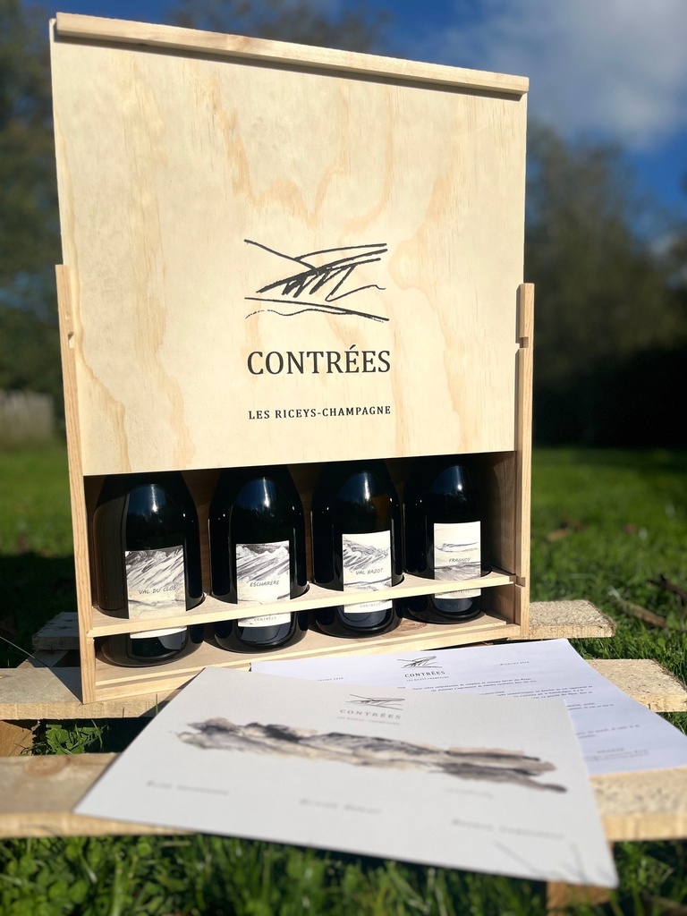 Coffret "Contrées" - (France - Champagne)