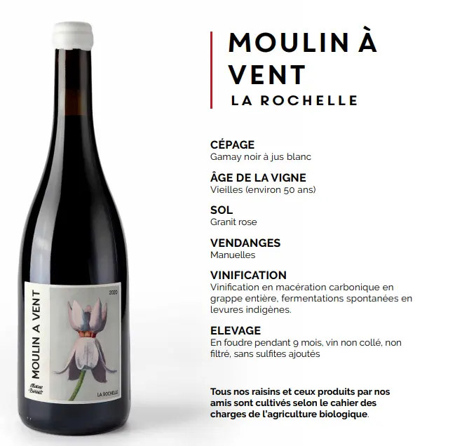 Marine Bonnet & Pierre Cotton (France – Beaujolais) – Moulin-à-Vent La Rochelle 2021.webp