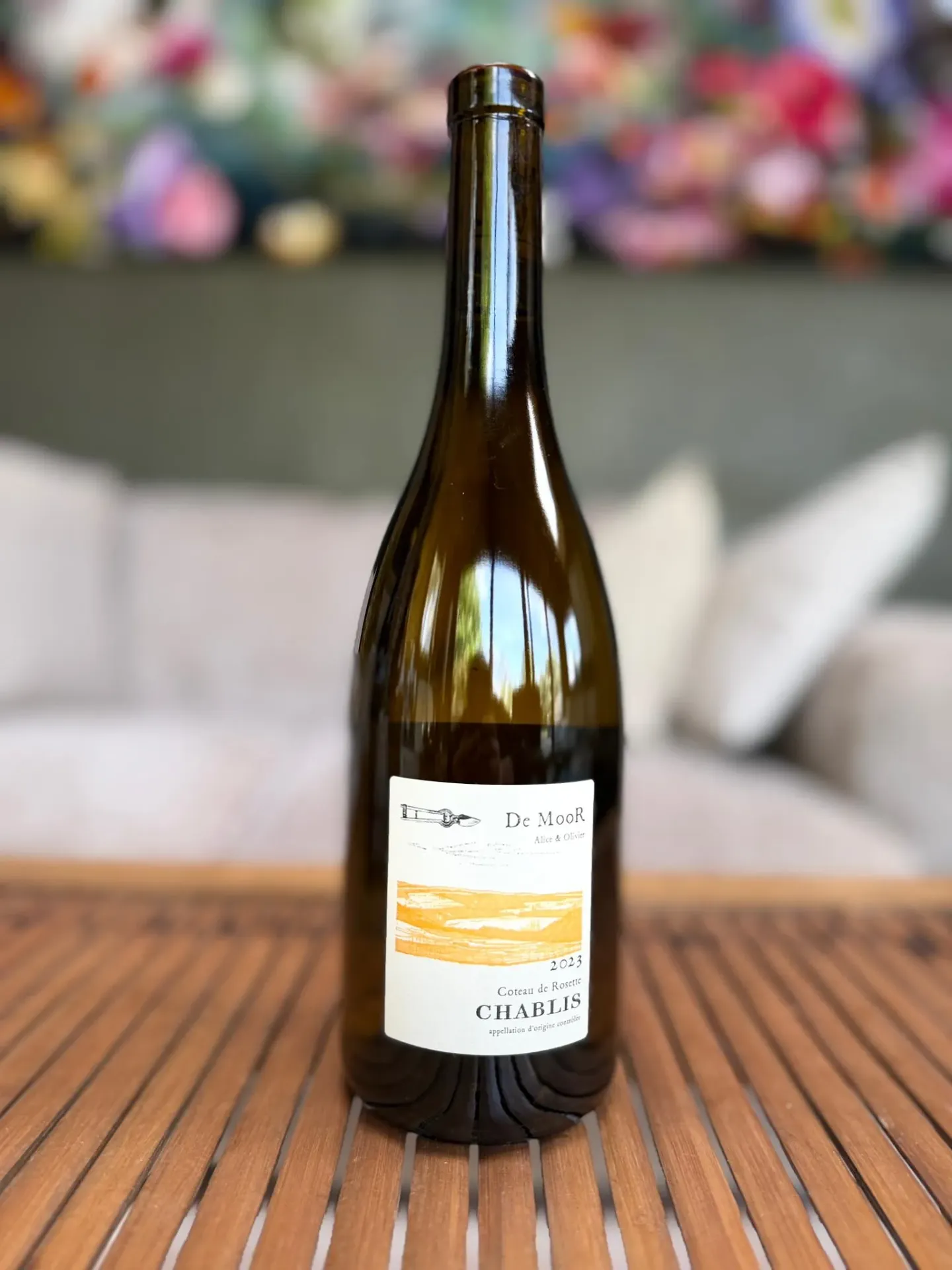 Alice et Olivier De Moor (Bourgogne) - Chablis 2023, Coteau de Rosette