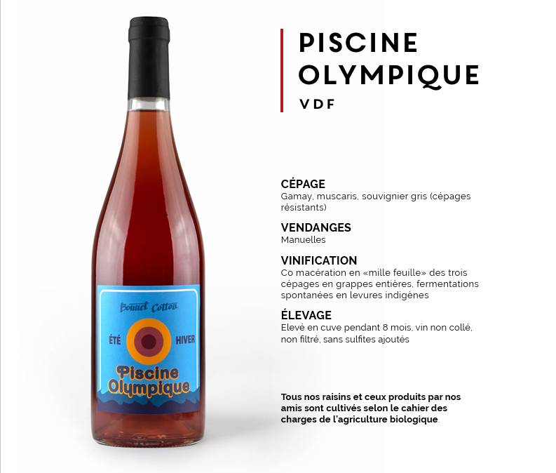 Domaine Bonnet Cotton (France – Beaujolais) – Piscine Olympique 2023