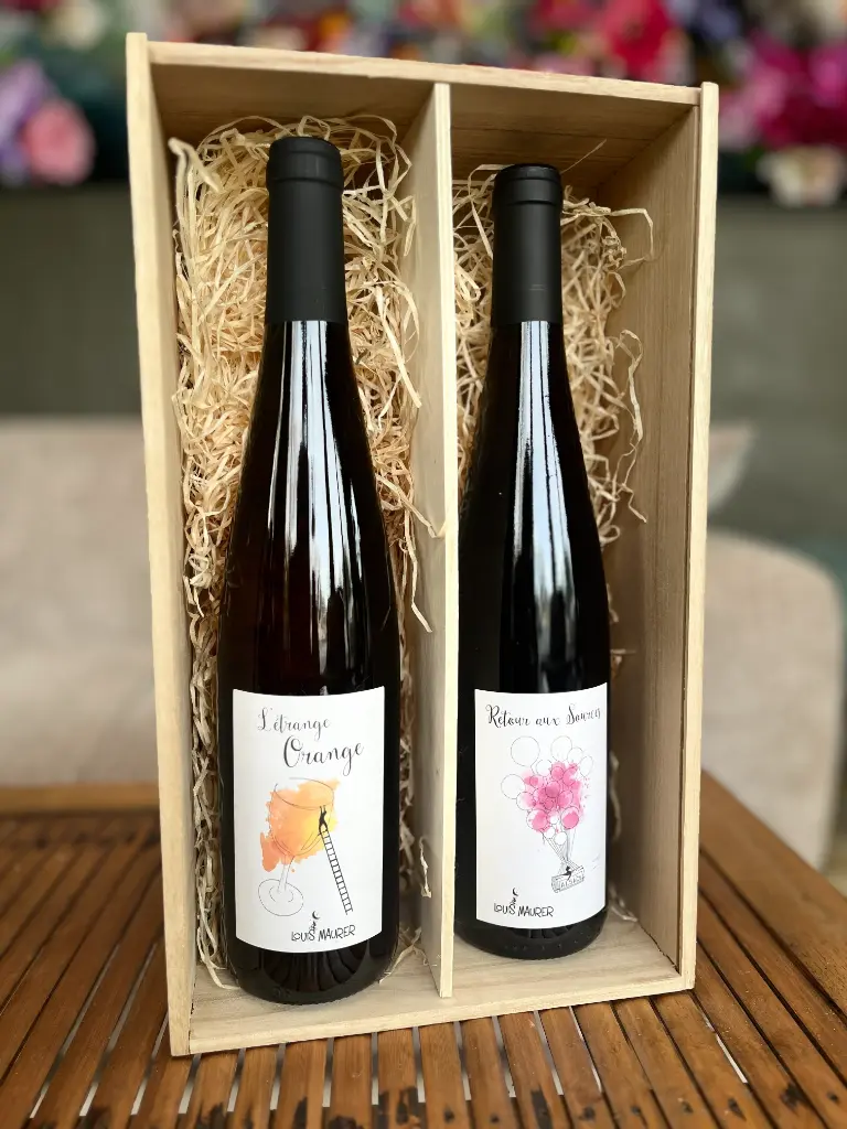 Box cadeau - 2 vins de macération de Louis Maurer (Alsace)