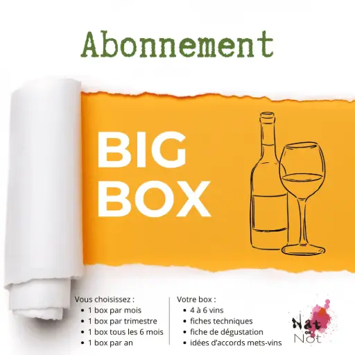 Abonnement VINS  - Big ! (uniquement vins rouges)