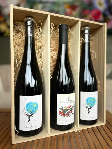 Box cadeau - 3 vins de macération de Vincent Gross (Alsace)
